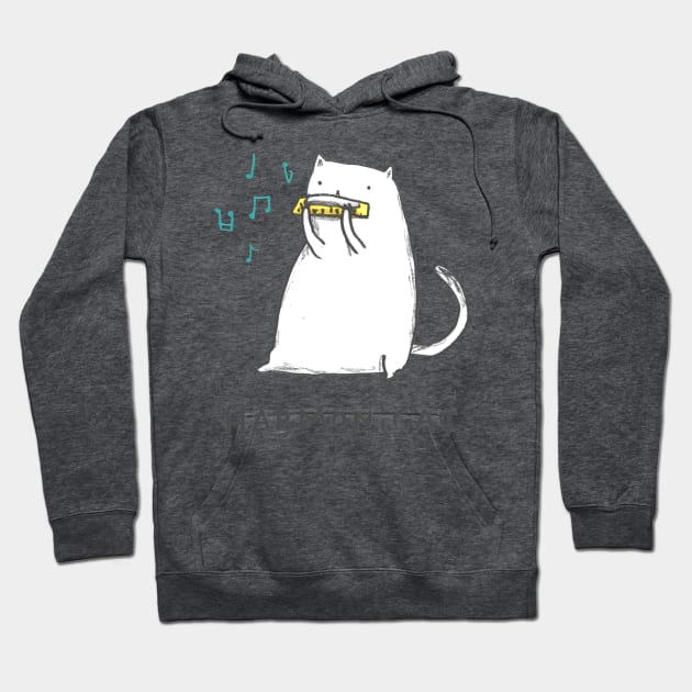 Harmonicat Hoodie by Sophie Corrigan